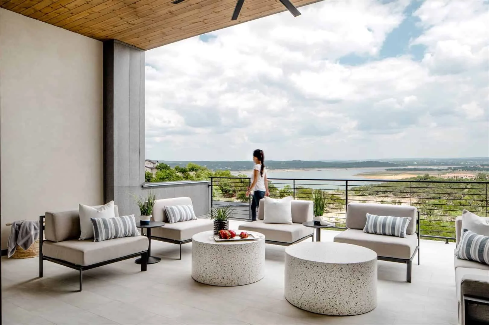 2. Terraza moderna, Austin