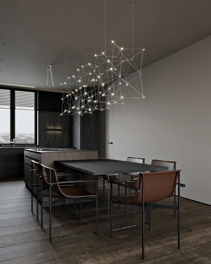 Kvadrat Architects设计的阿尔卑斯风格公寓：阿斯塔纳市中心的山间舒适感