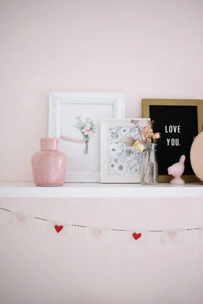 2. Guirnalda de cartas de amor