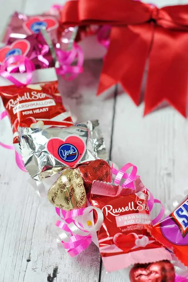 Corona con caramelos