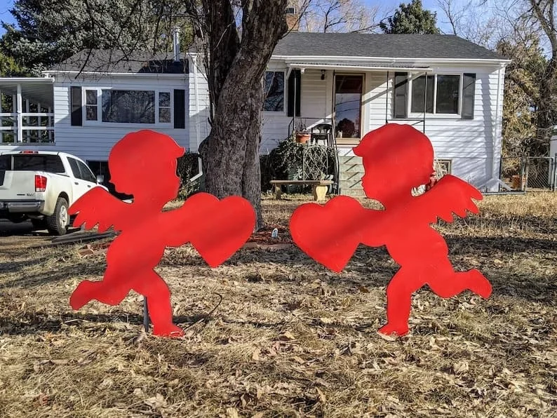 4. Set de señales con Cupido para el Día de San Valentín