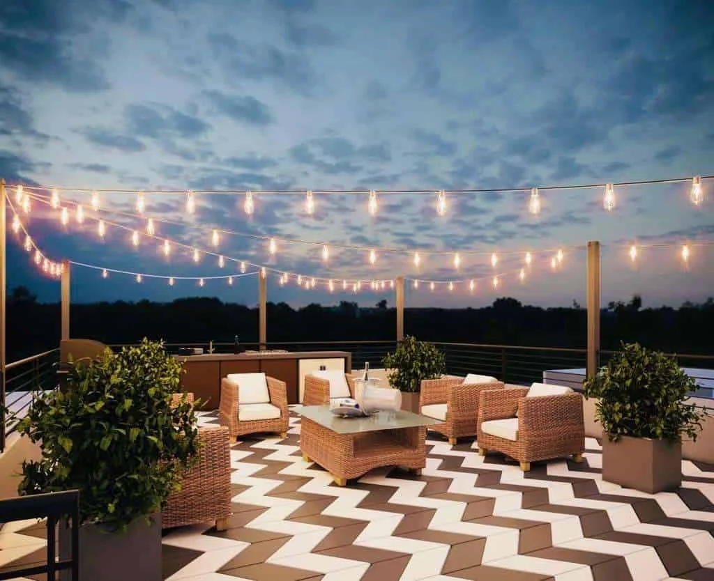 7. Balcón moderno, Los Ángeles