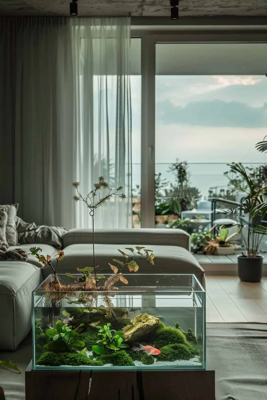 Магический мoh: 15 лучших аквариумов для трансформации пространства Магический мoh: 15 лучших аквариумов для трансформации пространства