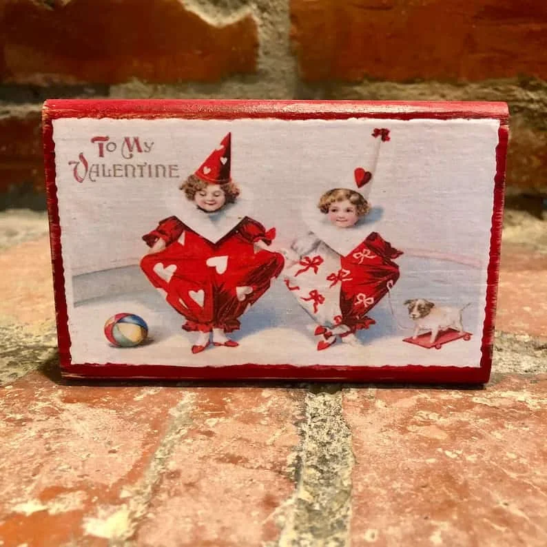 12. Tarjeta rural San Valentín