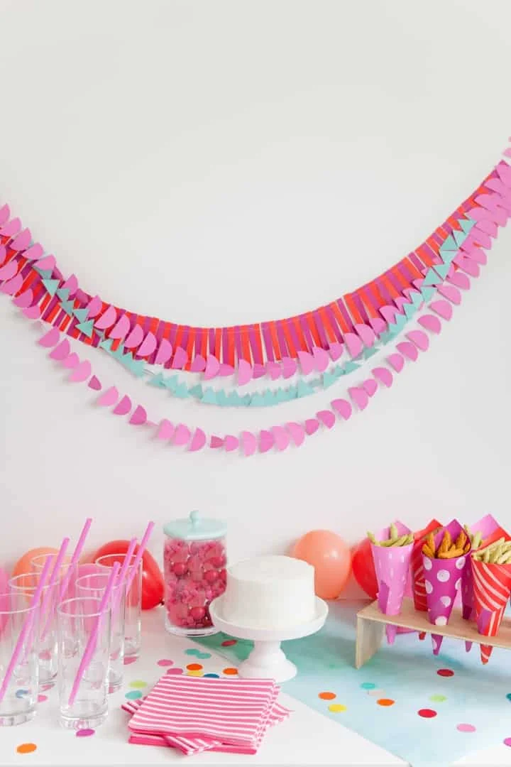 15. DIY бумажные кружки для закусок