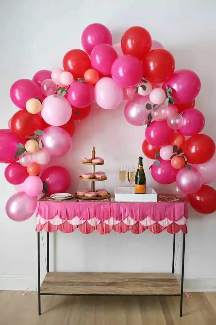4. Arco DIY con globos