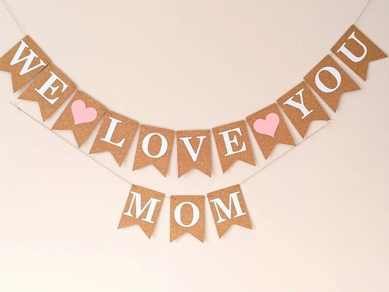 2. Pancarta Nos Amas, Mamá