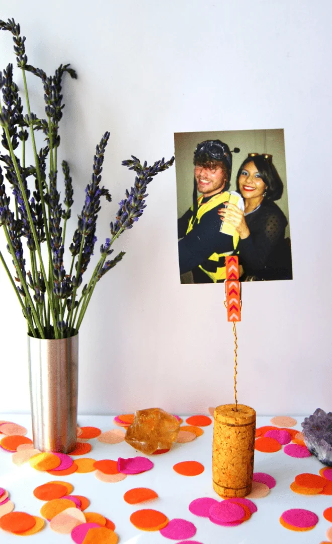 8. Marco encantador para fotos con recuerdos