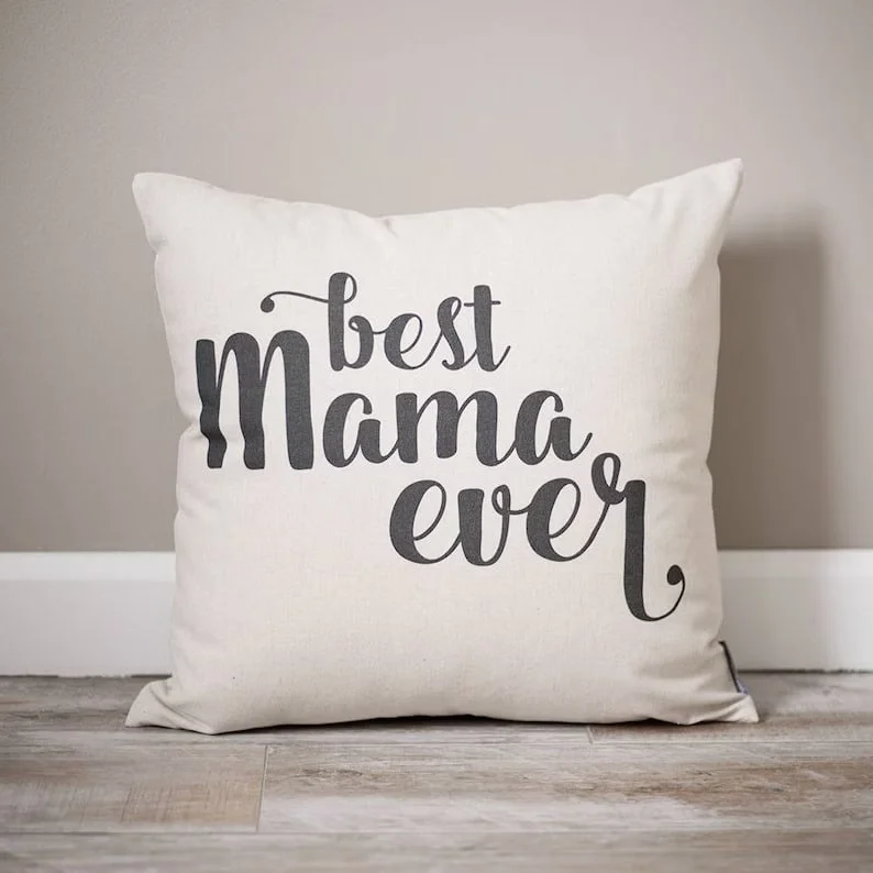 2. Almohada de la mejor mamá ever
