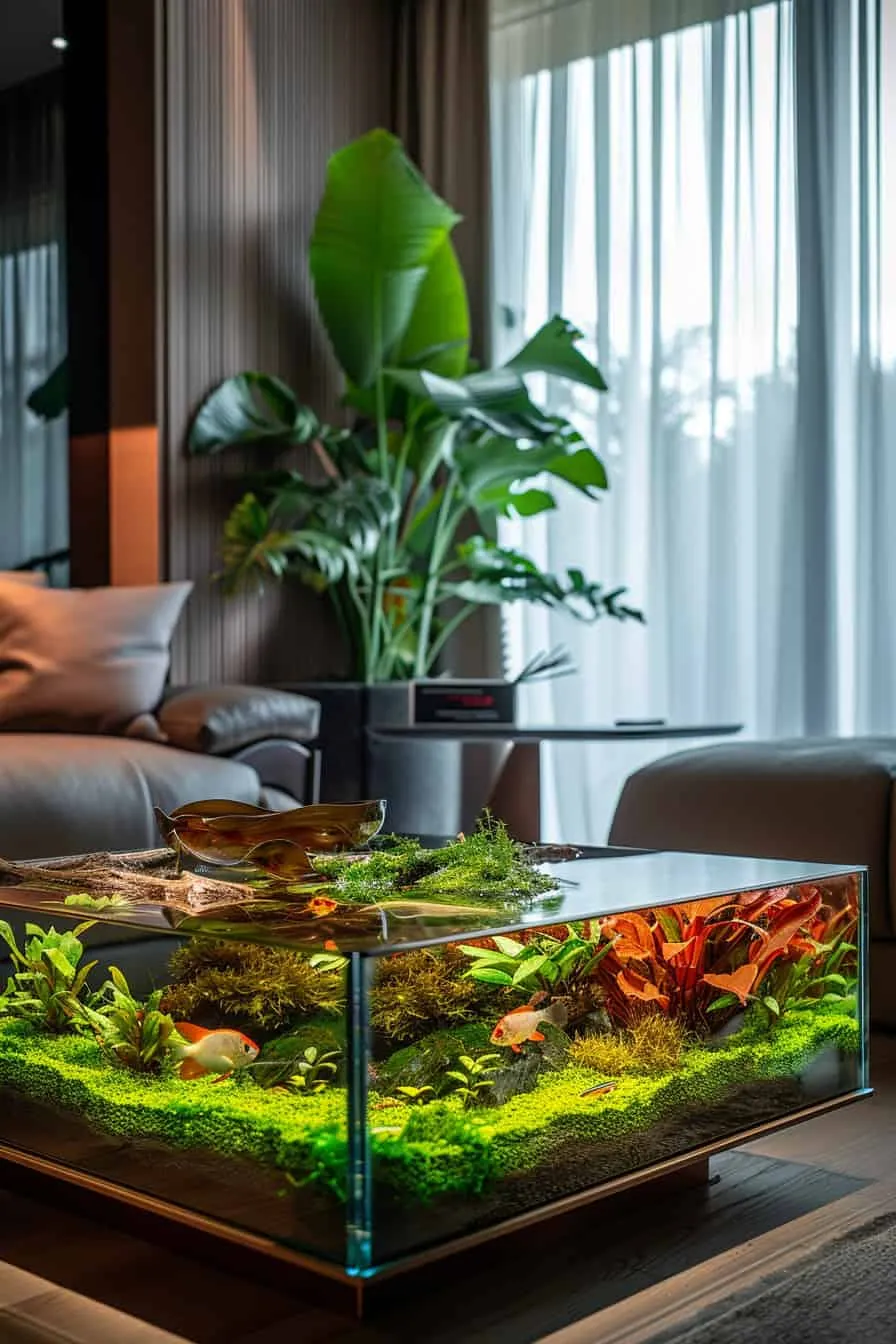 Магический мoh: 15 лучших аквариумов для трансформации пространства Магический мoh: 15 лучших аквариумов для трансформации пространства