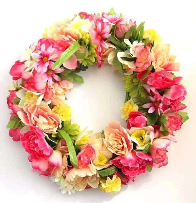6. DIY collar floral