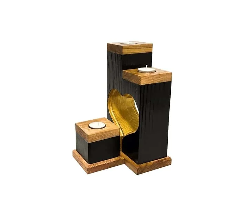 6. Vela con corazón para el Día de San Valentín