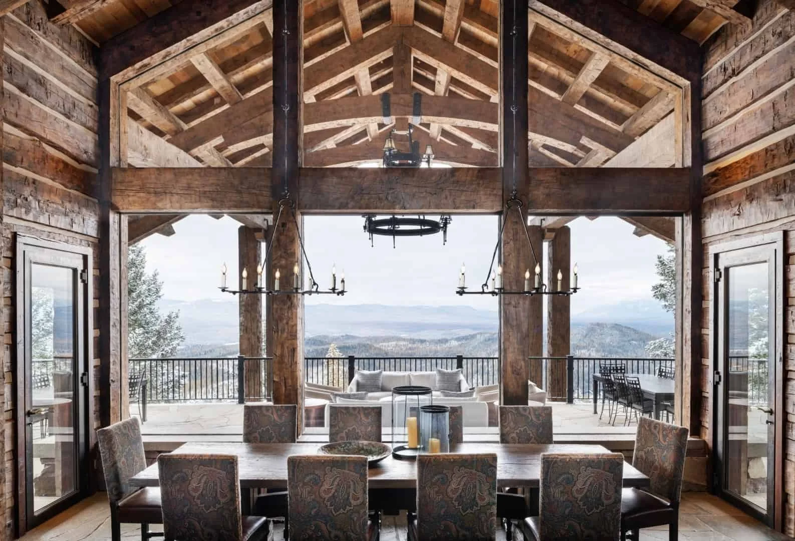 3. Rustic Hollow House with View