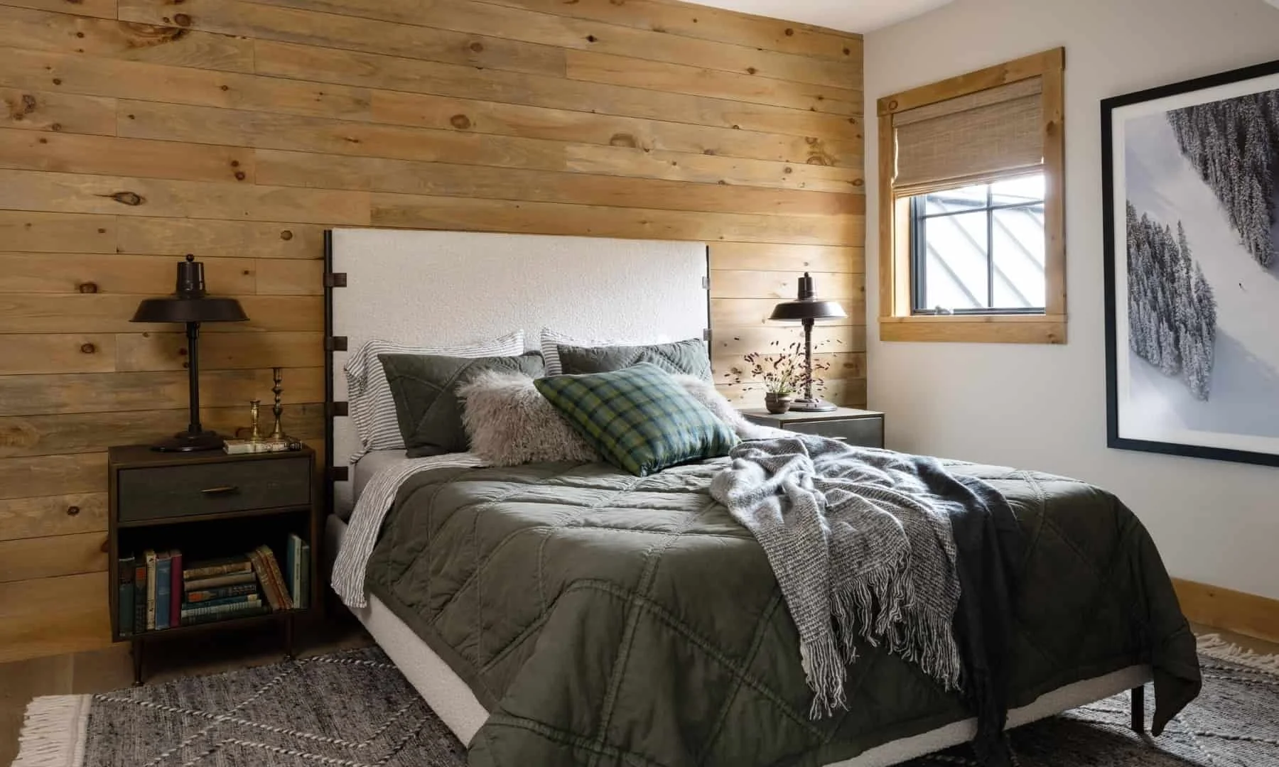 4. Dormitorio limpio, Portland, Maine