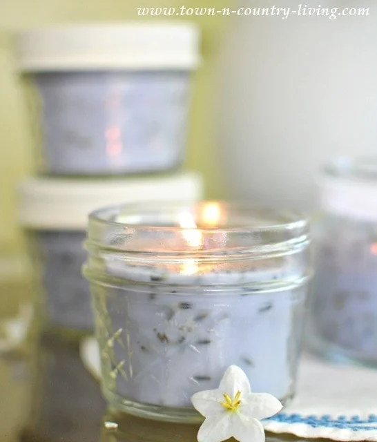 14. Guía para hacer velas de lavanda