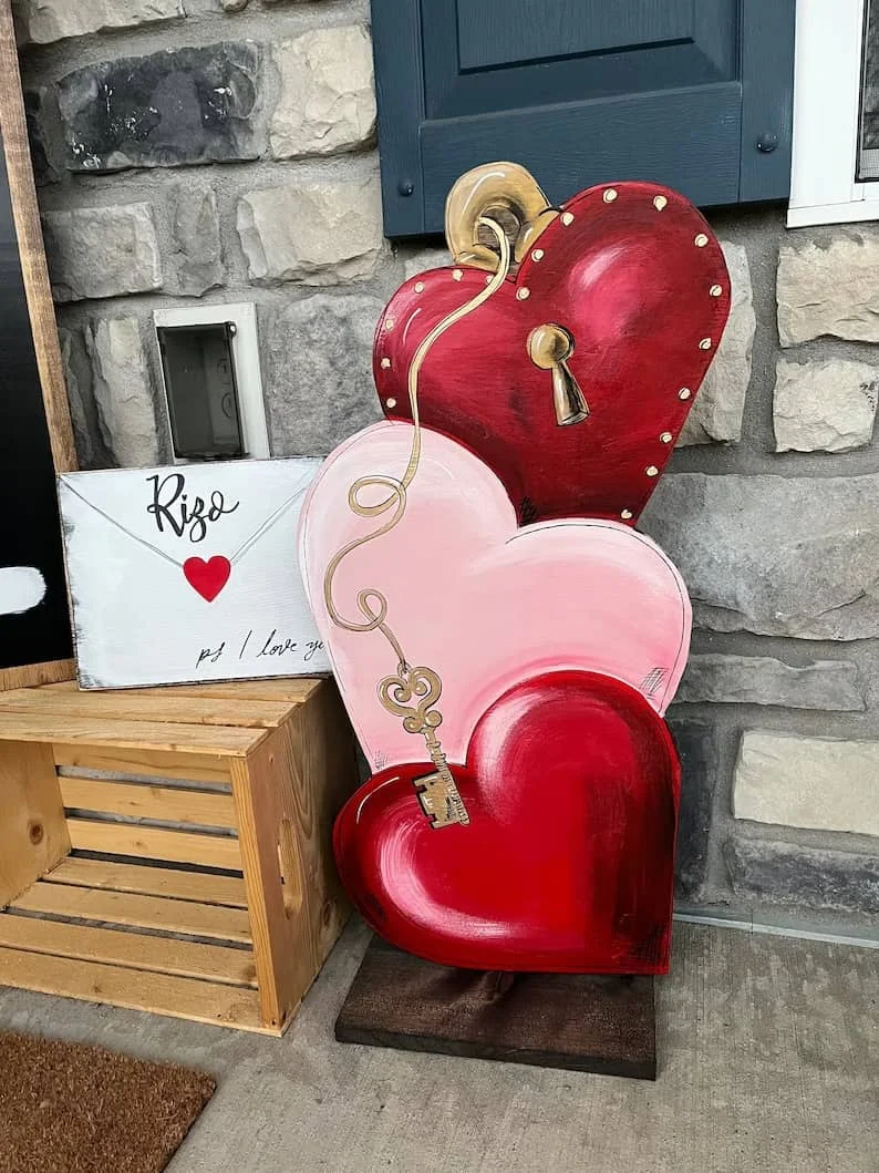 14. Decoración de amor callejero