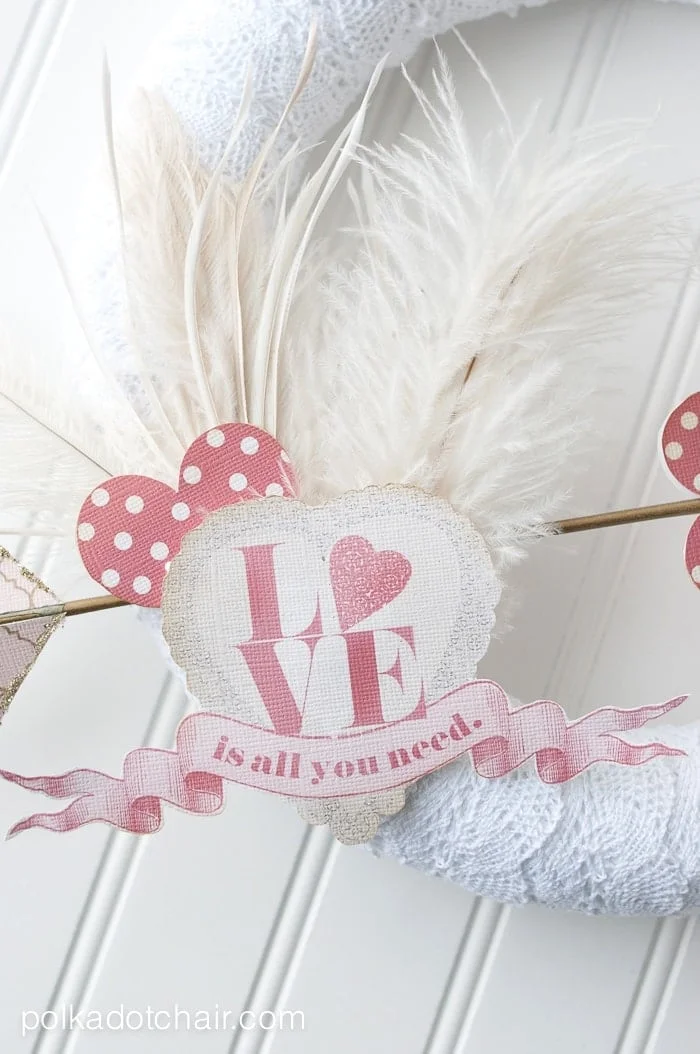 2. Guirnalda estilo arquitectura de encaje victoriana