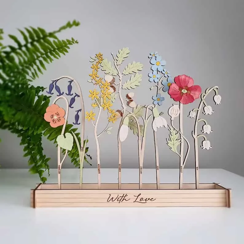 11. Tabla personalizada de madera