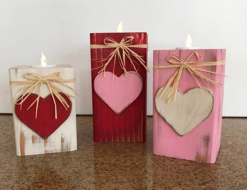 3. Velas para el Día de San Valentín