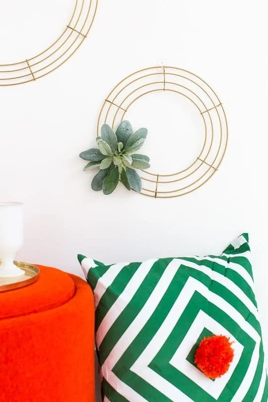 12. DIY collar geométrico moderno