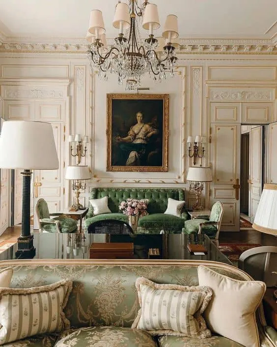 Inspiration für den Interior-Design eines alten Reichtums