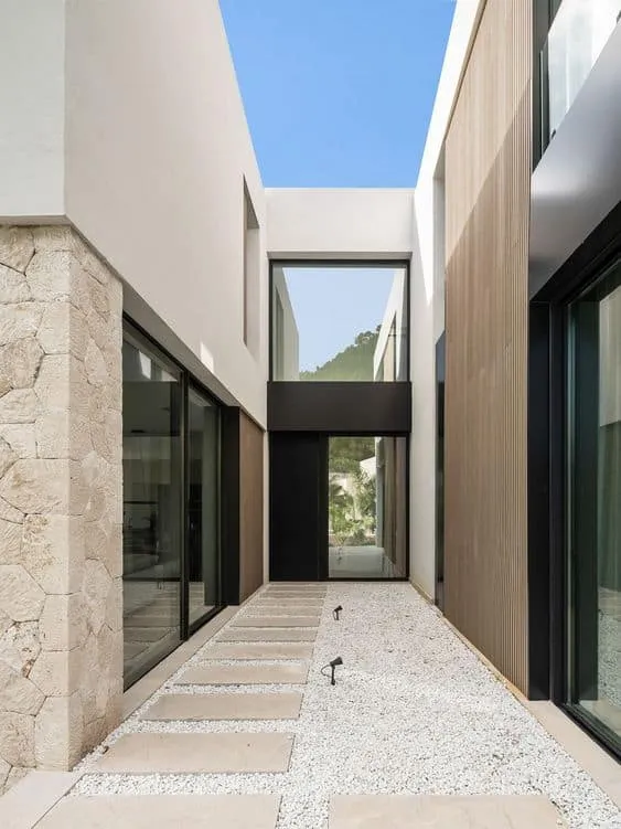 令人印象深刻的现代房屋外墙示例