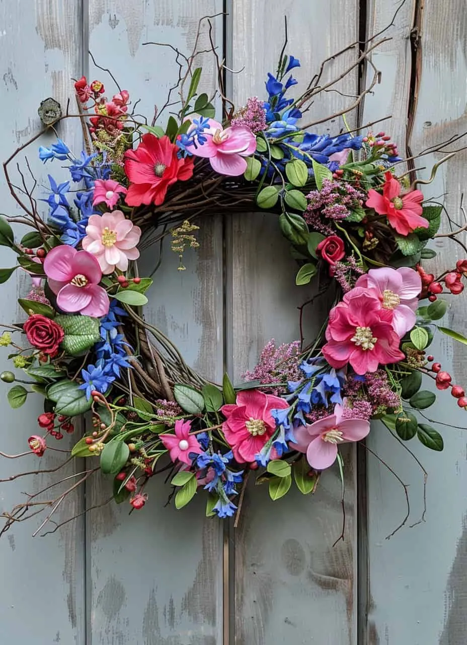 55 свежих и вдохновляющих идей для весенних венков, чтобы осветить ваш порог 55 свежих и вдохновляющих идей для весенних венков, чтобы осветить ваш порог
