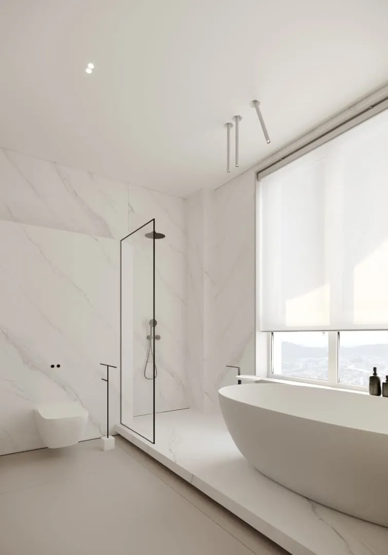 中央公园公寓由Kvadrat Architects设计：阿斯塔纳市中心的全景住宅