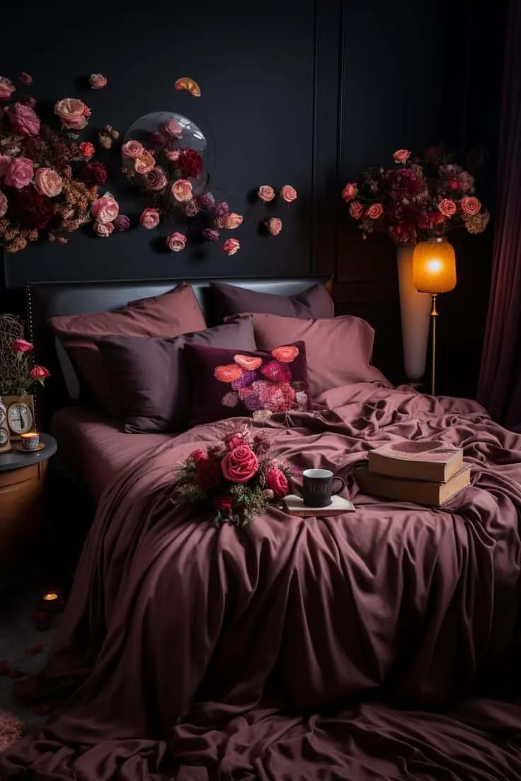 Creating a Dark Feminine Ambiance in the Bedroom
