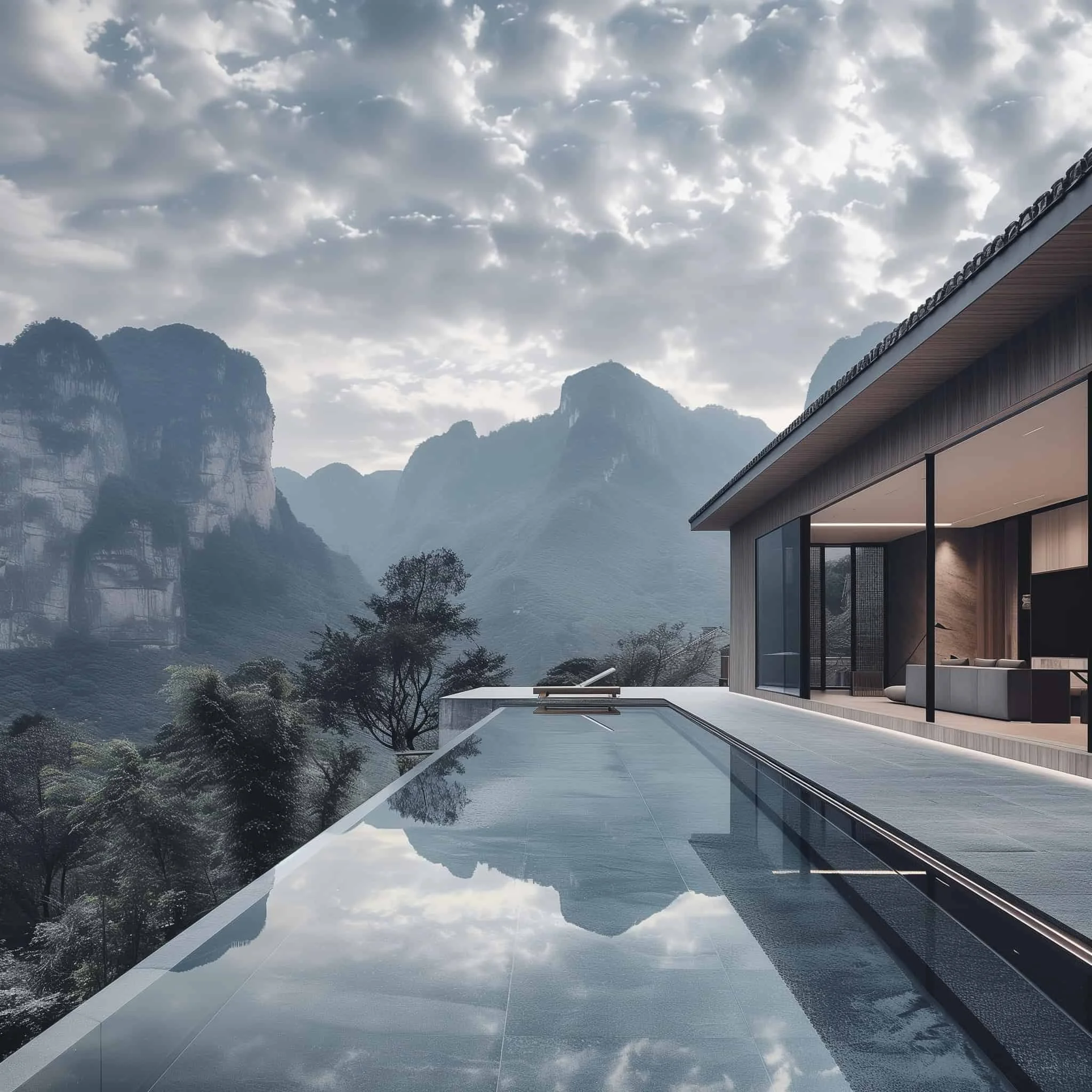 15 китайських гірських курортів із мінімалістичною архітектурою 15 китайських гірських курортів із мінімалістичною архітектурою