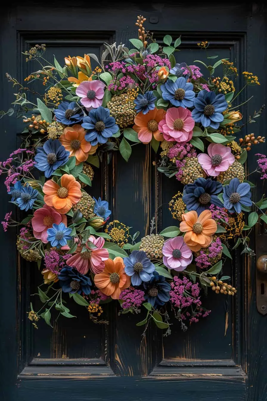 55 свежих и вдохновляющих идей для весенних венков, чтобы осветить ваш порог 55 свежих и вдохновляющих идей для весенних венков, чтобы осветить ваш порог