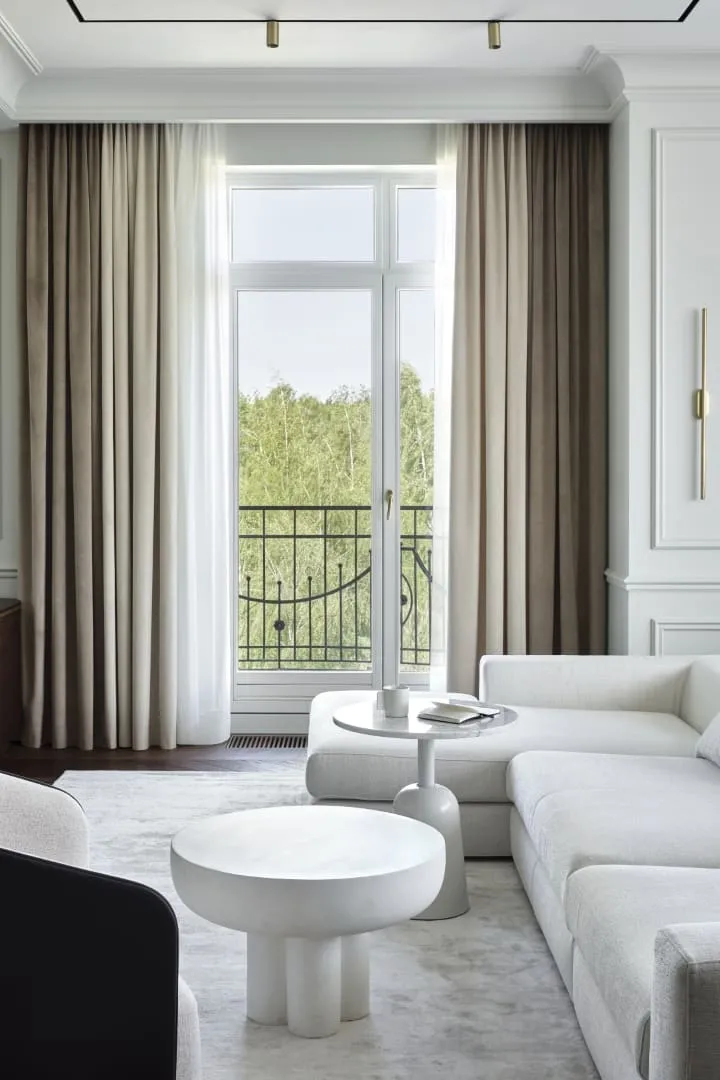 现代新古典主义公寓 Art Simple Studio 莫斯科，俄罗斯