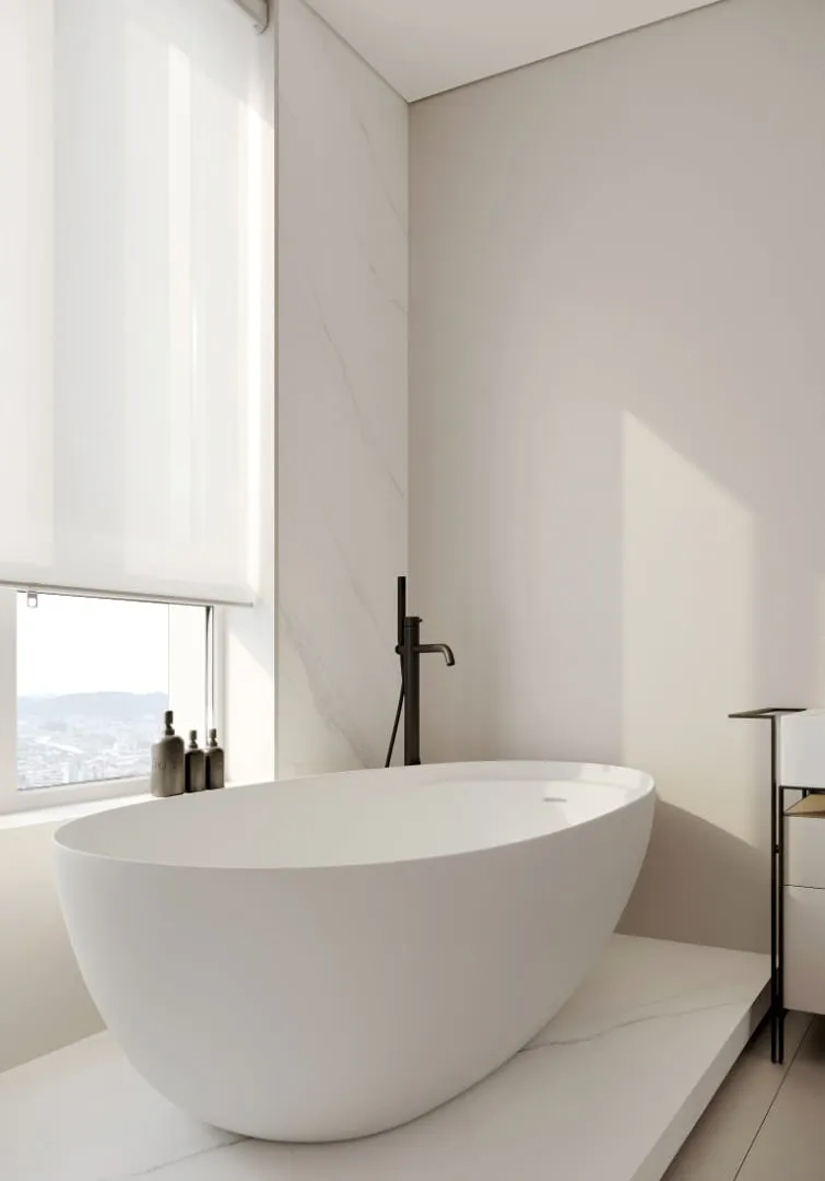 中央公园公寓由Kvadrat Architects设计：阿斯塔纳市中心的全景住宅