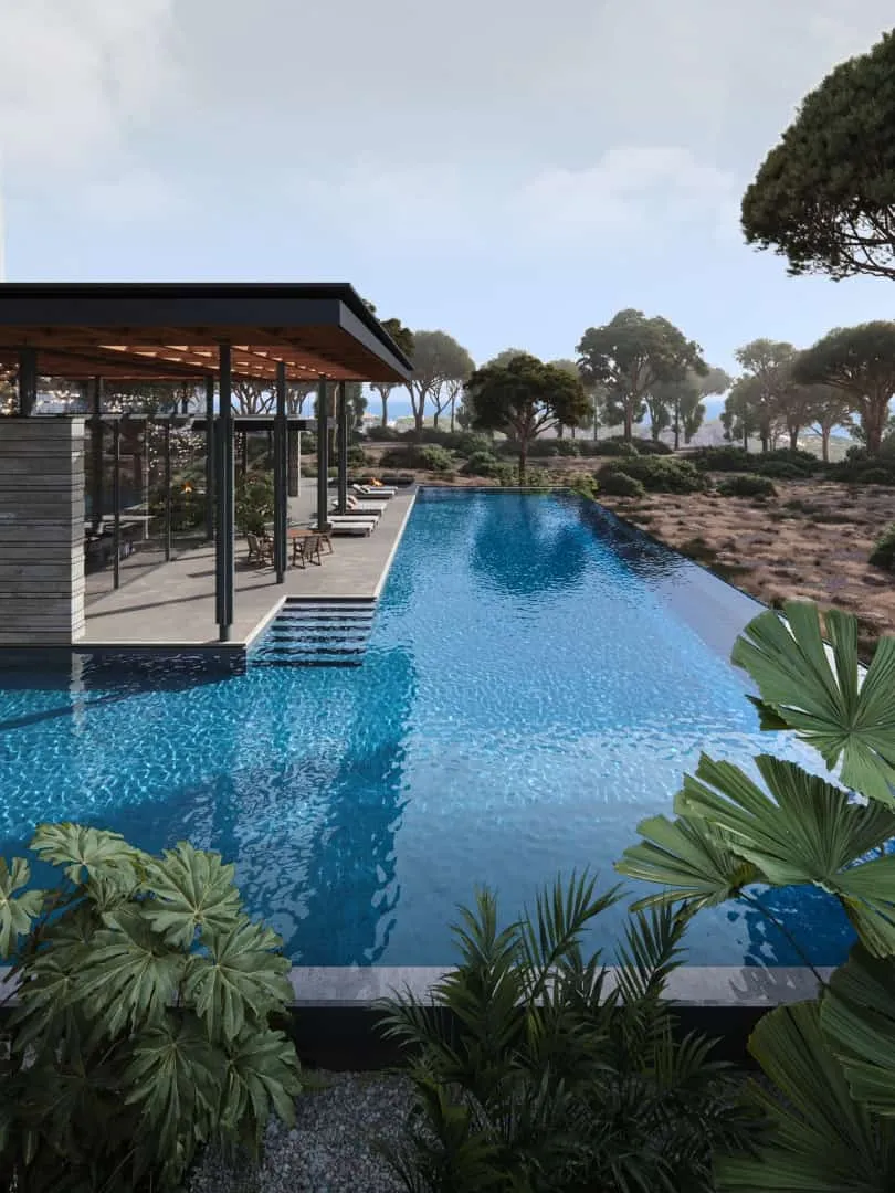 卡波角别墅由Kerimov Architects设计：葡萄牙极简主义海洋度假村