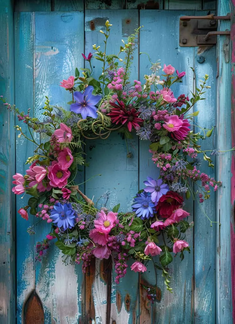 55 свежих и вдохновляющих идей для весенних венков, чтобы осветить ваш порог 55 свежих и вдохновляющих идей для весенних венков, чтобы осветить ваш порог