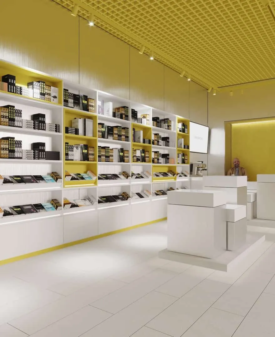 QAZAQBOOKS by Kvadrat Architects: A Cultural Landmark in Astana Spanning 355 Square Feet