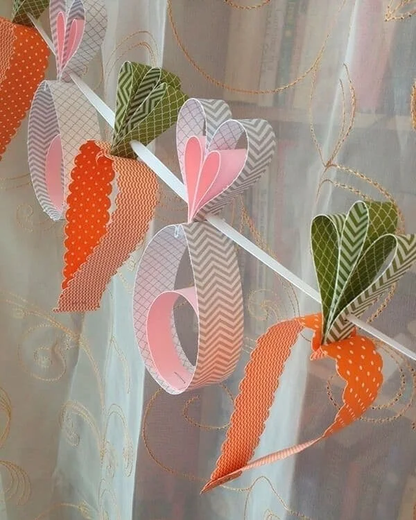 2. Wicker con conejo y zanahoria