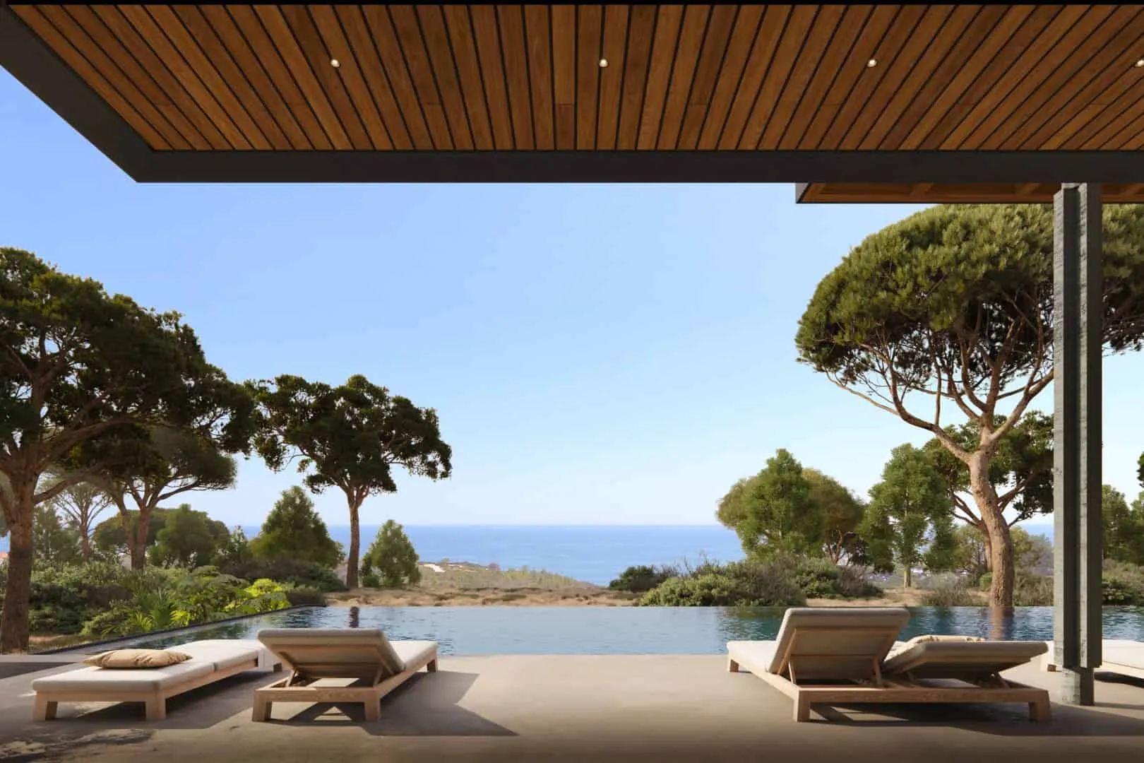 卡波角别墅由Kerimov Architects设计：葡萄牙极简主义海洋度假村