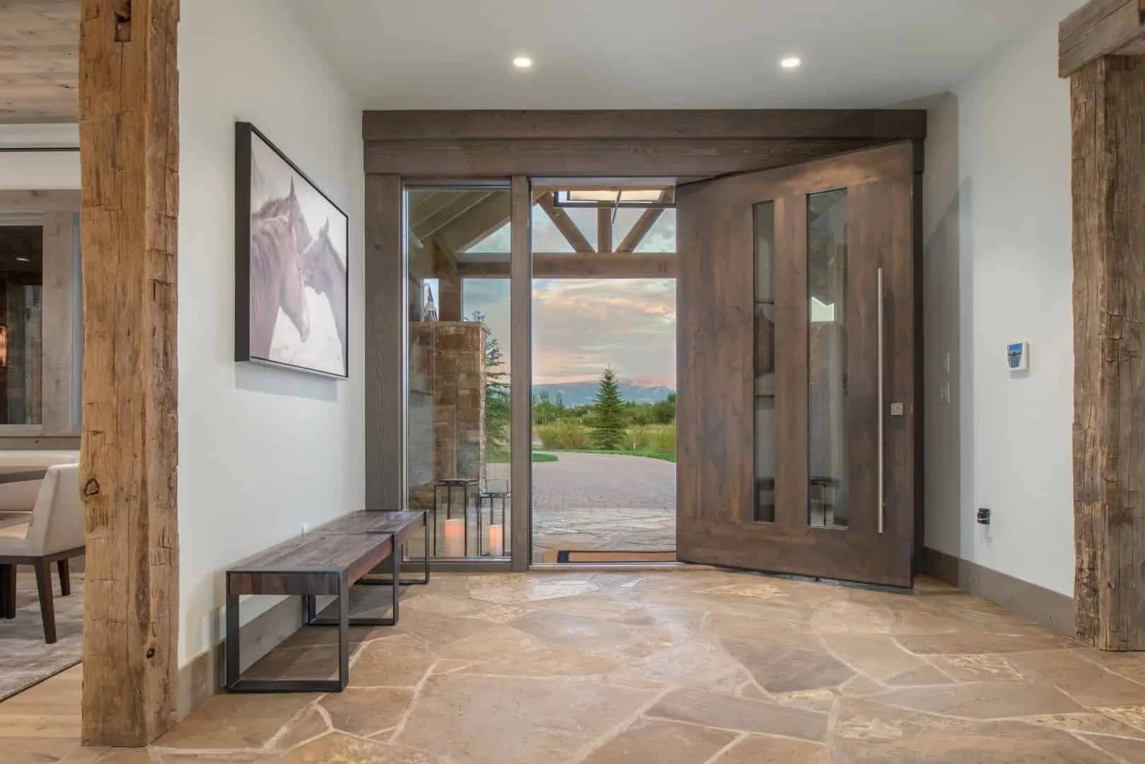 15. Vestíbulo rústico, San Francisco