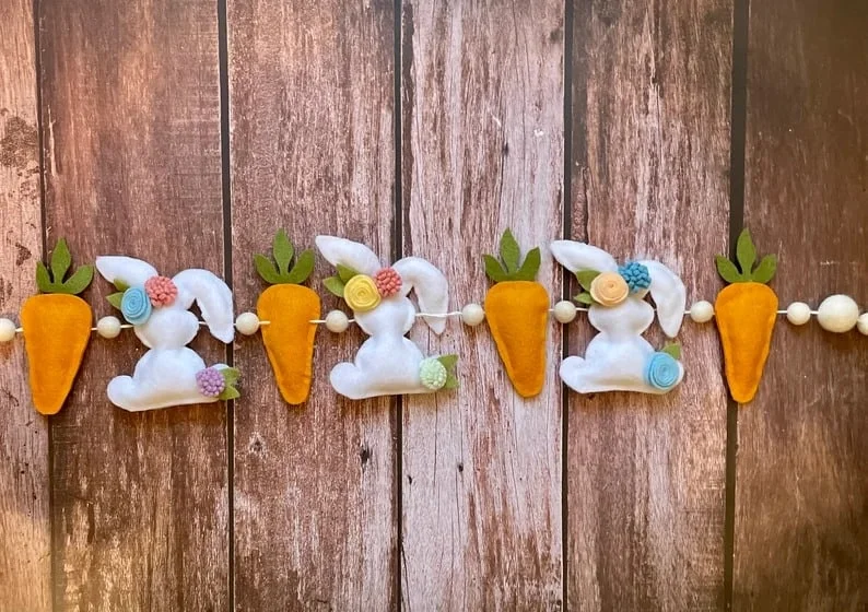 15. Bandera de fibra de pascua