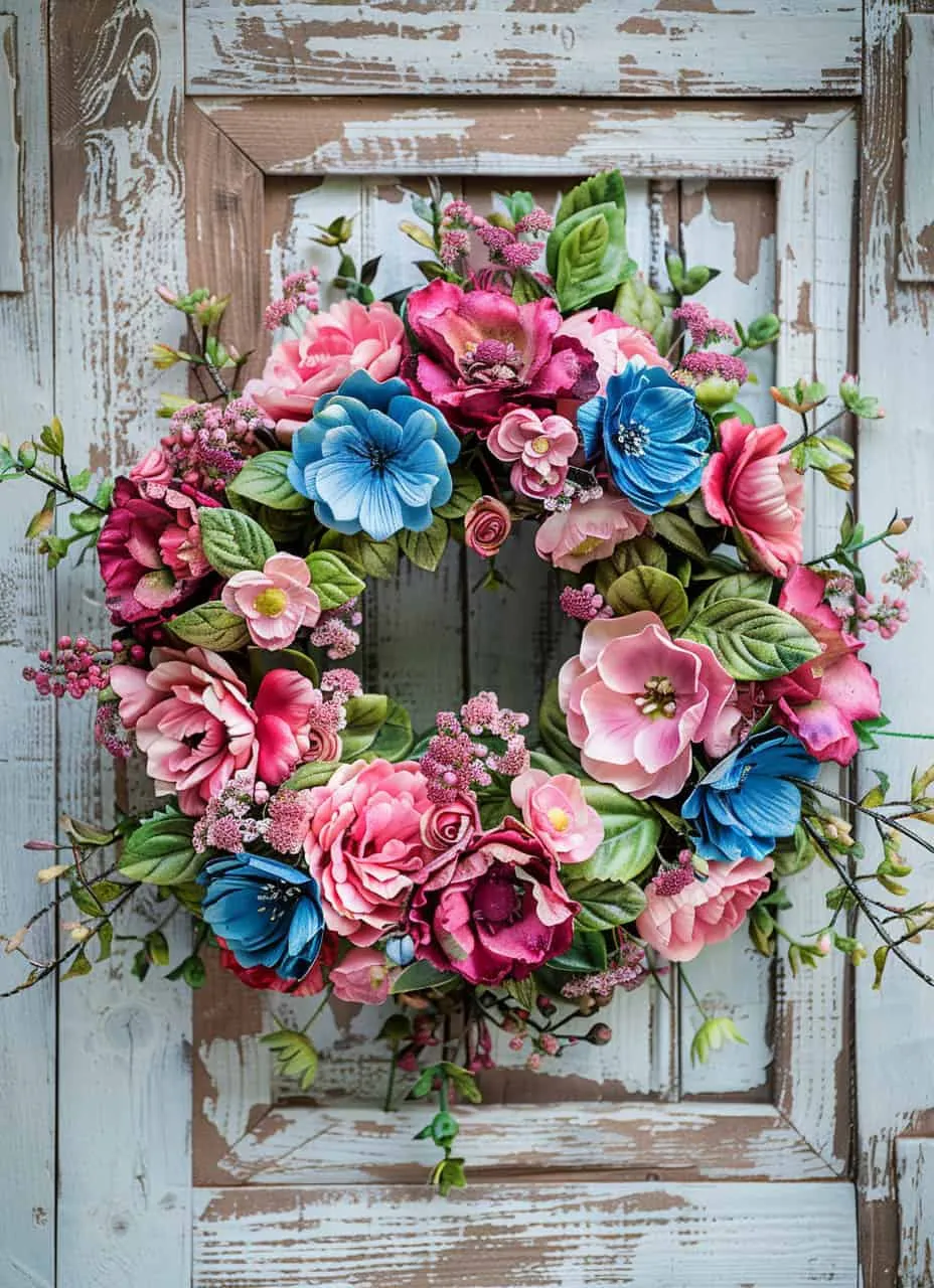 55 свежих и вдохновляющих идей для весенних венков, чтобы осветить ваш порог 55 свежих и вдохновляющих идей для весенних венков, чтобы осветить ваш порог