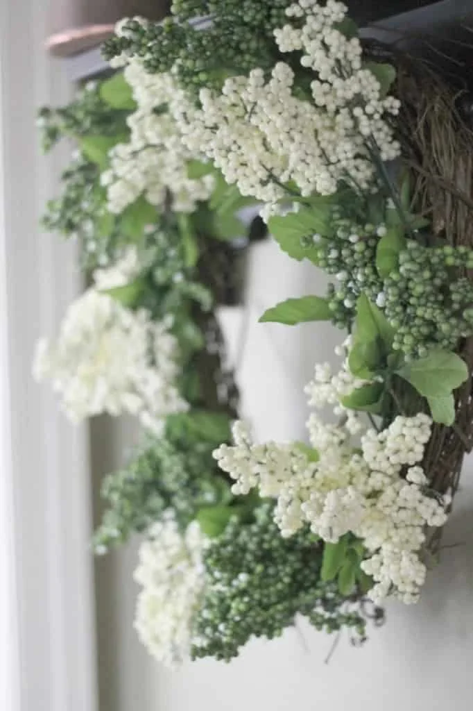 2. Guirnalda primaveral con flores