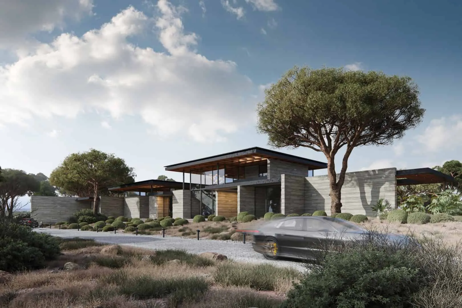 卡波角别墅由Kerimov Architects设计：葡萄牙极简主义海洋度假村