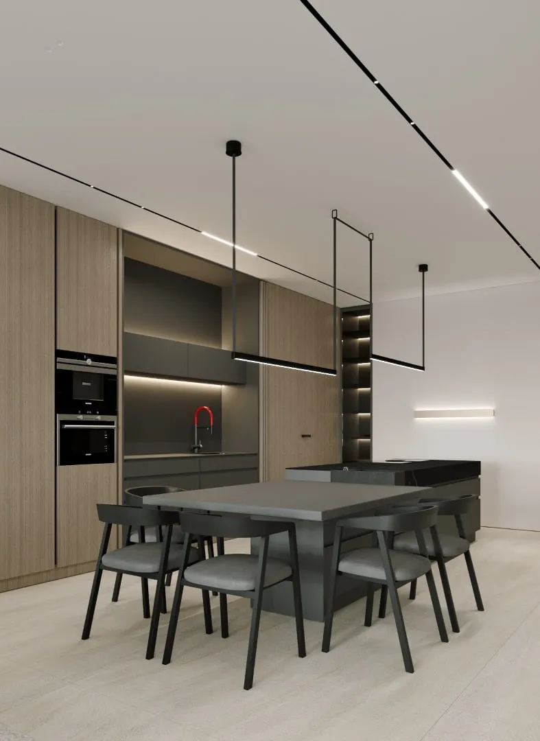 中央公园公寓由Kvadrat Architects设计：阿斯塔纳市中心的全景住宅