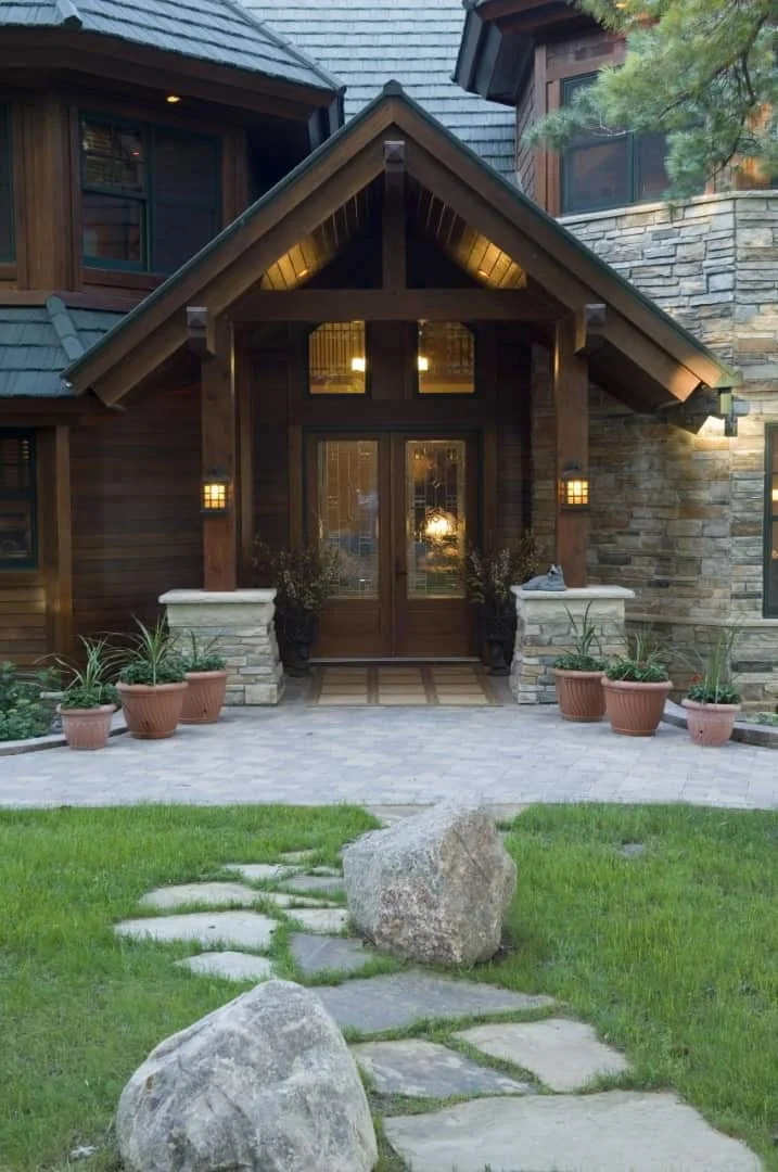 3. Entrada rústica, Minneapolis