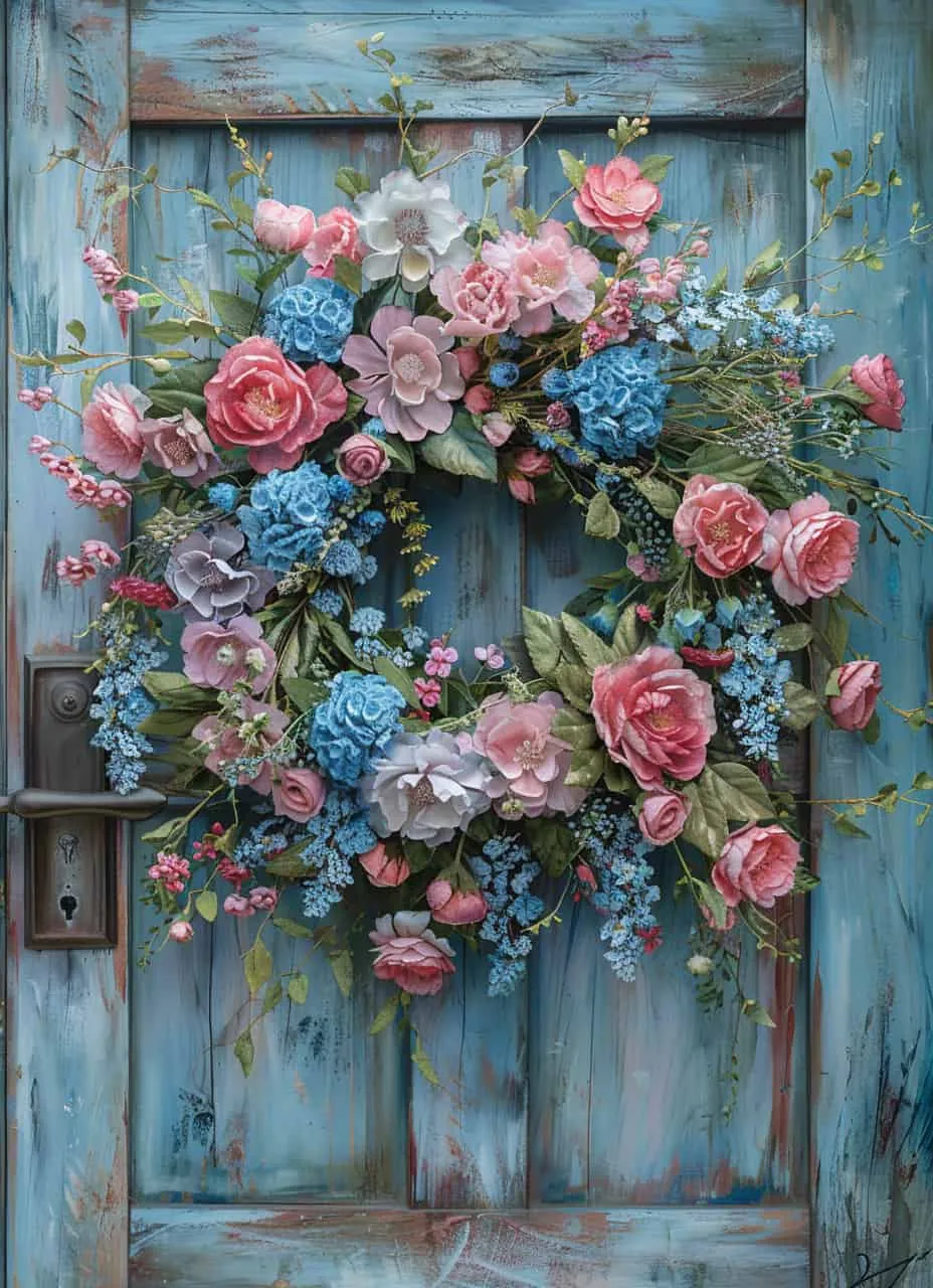 55 свежих и вдохновляющих идей для весенних венков, чтобы осветить ваш порог 55 свежих и вдохновляющих идей для весенних венков, чтобы осветить ваш порог