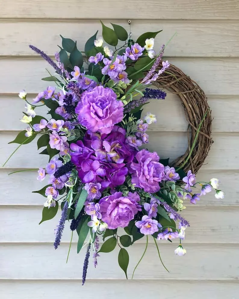 3. Guirnalda de hibisco y clavel