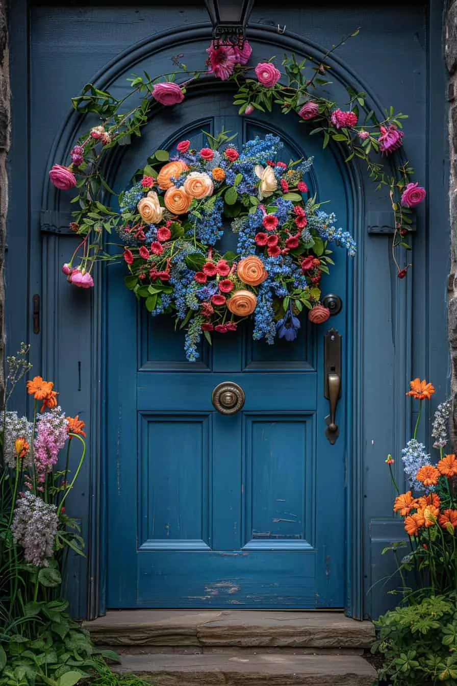 55 свежих и вдохновляющих идей для весенних венков, чтобы осветить ваш порог 55 свежих и вдохновляющих идей для весенних венков, чтобы осветить ваш порог