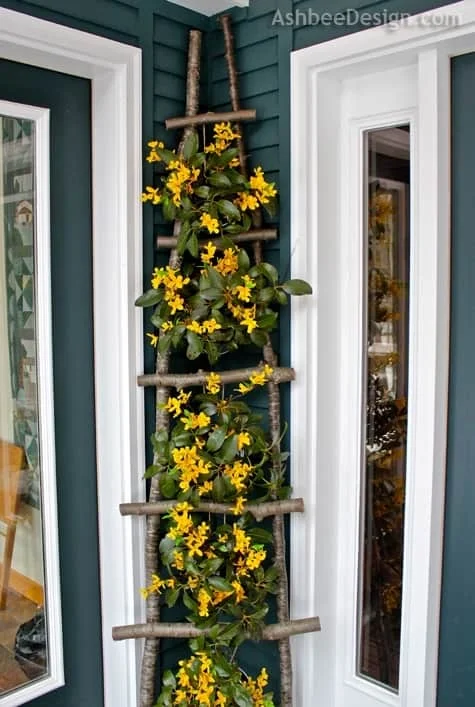 5. DIY escalera de ramas