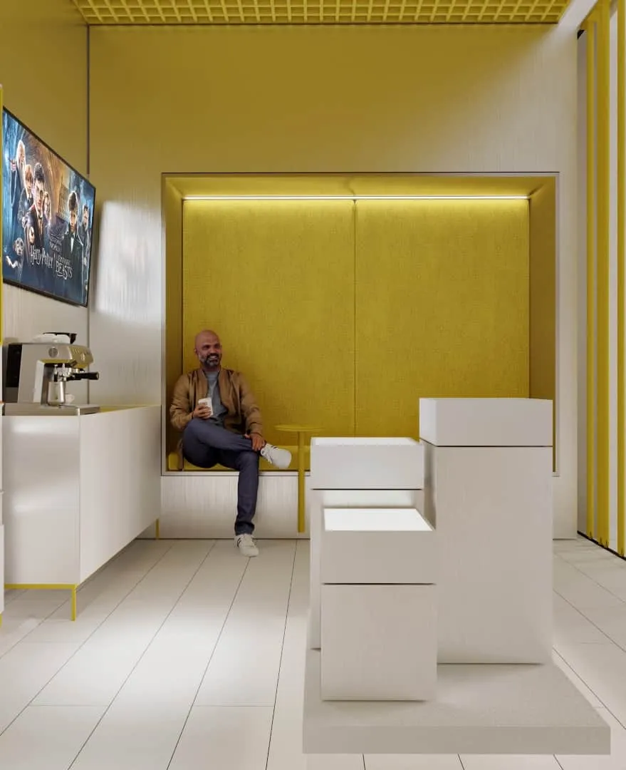 QAZAQBOOKS by Kvadrat Architects: A Cultural Landmark in Astana Spanning 355 Square Feet